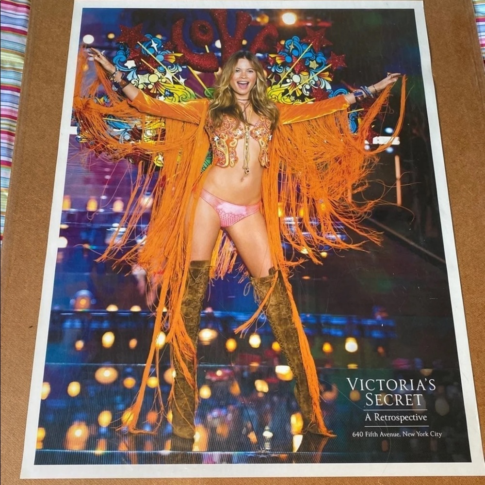 VS VICTORIA SECRET PINK NYC POSTER HTF